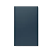 batterie portable en aluminium personnalisable bleu marine