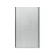 batterie portable en aluminium personnalisable gris