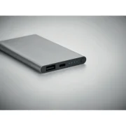 batterie portable en aluminium personnalisable temoin de charge