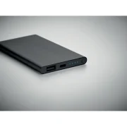 batterie portable en aluminium personnalisable temoin lumineux