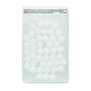 boite de bonbons a la menthe personnalisee plate