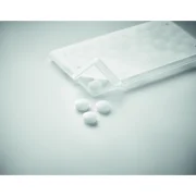 boite de bonbons a la menthe personnalisee translucide