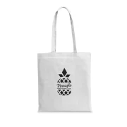 sac en coton personnalise logote blanc