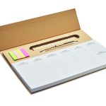 agenda hebdomadaire personnalisable MEMWEEK - Beige