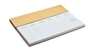 agenda hebdomadaire personnalisable MEMWEEK - Beige