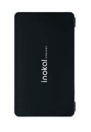 calculatrice publicitaire personnalisable avec tablette LCD - Noir