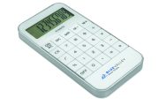 calculatrice personnalisable pour bureau - calculatrice personnalisable ZACK - Blanc