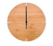 horloge murale personnalisable en bambou - Bois