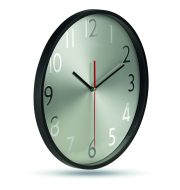 horloge publicitaire personnalisable RONDO - Noir