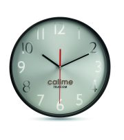 horloge publicitaire personnalisable RONDO - Noir
