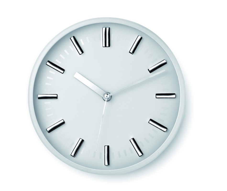 horloge murale personnalisable pour objet publicitaire - horloge_murale_personnalisable_cosy - Blanc