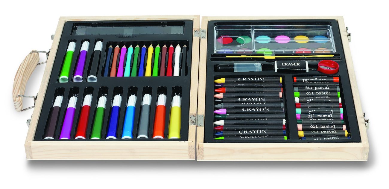 kit de peinture personnalisable pour enfants - kit de peinture personnalisable "GENIO" en bois - Bois