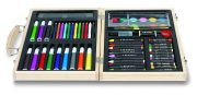 kit de peinture personnalisable pour enfants - kit de peinture personnalisable "GENIO" en bois - Bois
