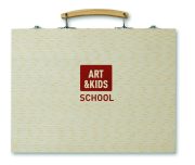 kit de peinture personnalisable pour enfants - kit de peinture personnalisable "GENIO" en bois - Bois