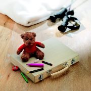 kit de peinture personnalisable pour enfants - kit de peinture personnalisable "GENIO" en bois - Bois