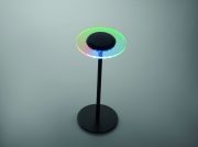 lampe publicitaire personnalisable - lampe rechargeable personnalisable RGB - Noir