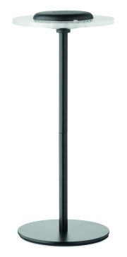 lampe publicitaire personnalisable - lampe rechargeable personnalisable RGB - Noir