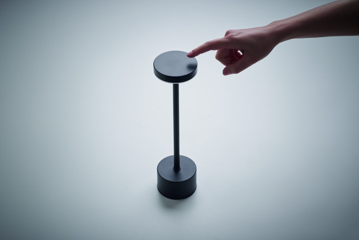 lampe à poser publicitaire personnalisable - Noir