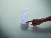 mémoboard lumineux personnalisable à LED - Blanc