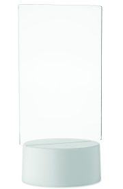 mémoboard lumineux personnalisable à LED - Blanc