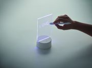 mémoboard lumineux personnalisable à LED - Blanc