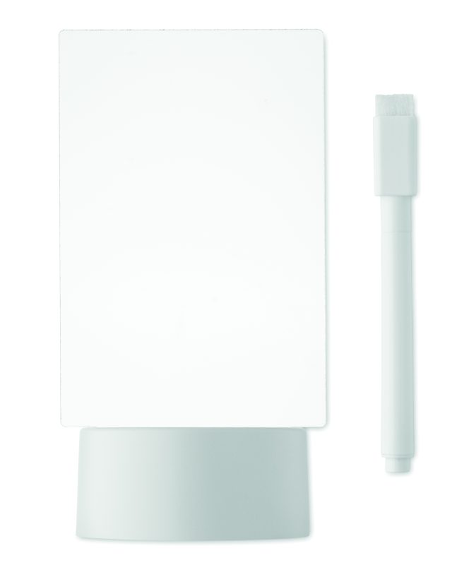 mémoboard lumineux personnalisable à LED - Blanc