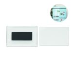 magnet publicitaire personnalisable en acrylique - Transparent