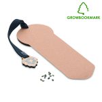 marque-page personnalisé écologique avec graines - Beige
