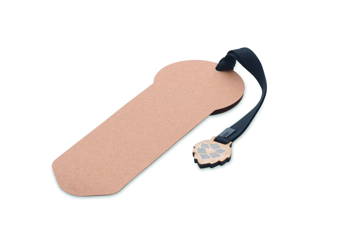 marque-page personnalisé écologique avec graines - Beige