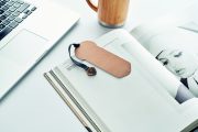 marque-page personnalisé écologique avec graines - Beige