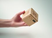 minuteur publicitaire personnalisable en bambou - Bois