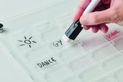 planning magnétique personnalisable A4 "PLANIT" - Transparent