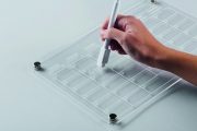planning magnétique personnalisable A4 "PLANIT" - Transparent