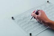 planning magnétique personnalisable A4 "PLANIT" - Transparent