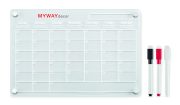 planning magnétique personnalisable A4 "PLANIT" - Transparent