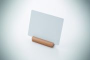 plaque publicitaire personnalisable en aluminium PROPLATE - Bois