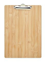 Porte-bloc personnalisable en bambou A4 'CLIPBO' - Bois