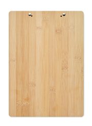 Porte-bloc personnalisable en bambou A4 'CLIPBO' - Bois