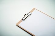 Porte-bloc personnalisable en bambou A4 'CLIPBO' - Bois