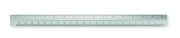 règle personnalisable pour architectes - règle personnalisable architecte aluminium TRIA - Argent Mat