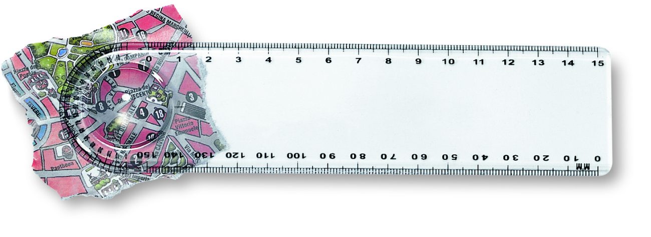 règle publicitaire personnalisable LASTA - Transparent