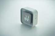 réveil personnalisé pour entreprise LED LUCE - Blanc