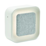 réveil personnalisé pour entreprise LED LUCE - Blanc