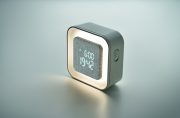 réveil personnalisé pour entreprise LED LUCE - Blanc
