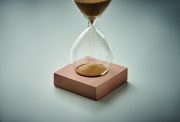 sablier publicitaire personnalisable en verre borosilicate DESERT - Beige