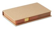 set de bureau personnalisable avec calendrier MEMOCALENDAR - Beige