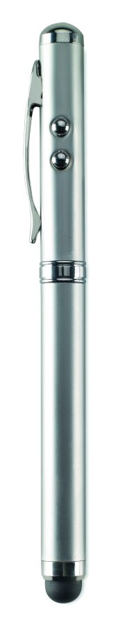 stylet pointeur laser personnalisable pour objet publicitaire - stylet pointeur laser personnalisable TRIOLUX - Argent Mat