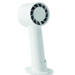 ventilateur portable personnalisable 2000 mAh - Blanc