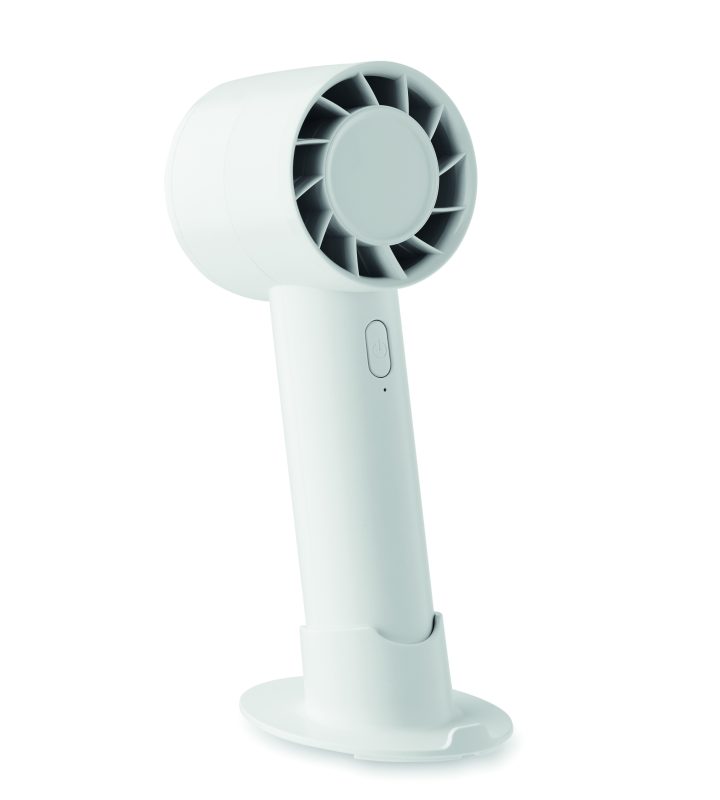 ventilateur portable personnalisable 2000 mAh - Blanc