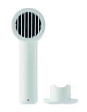 ventilateur portable personnalisable 2000 mAh - Blanc